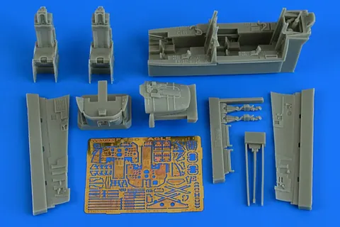 Aires 4775 kokpitová sada pro F-15D Eagle raná verze v měřítku 1/48 pro stavebnici GWH