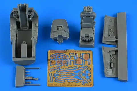 Aires 4810 kokpitová sada F-104G Starfighter 1/48 pro Kinetic se sedačkou M.B. GQ-7A