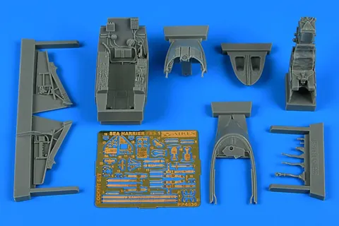 Resinová kokpitová sada Aires 4830 Sea Harrier FRS.1 v měřítku 1/48 pro stavebnici KINETIC