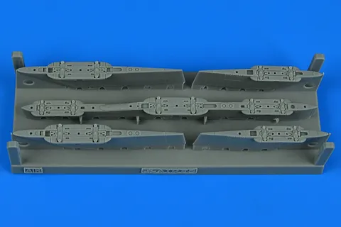 Aires 4931 horní závěsníky pro Sepecat Jaguar GR.1/GR.1a v měřítku 1/48