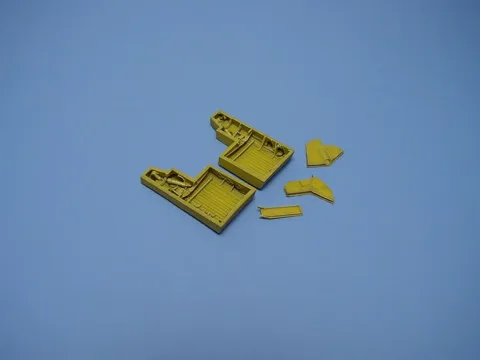 Aires 7055 podvozkové šachty P-47 Thunderbolt 1/72 pro stavebnici ACADEMY