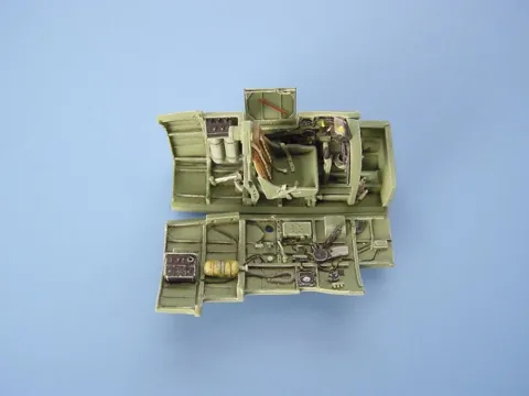 Kokpitová sada Aires 7078 pro Spitfire Mk. I 1/72 pro stavebnici Tamiya
