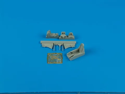 Resinový set kokpitu Aires 7158 pro A-4E/F Skyhawk 1/72, stavebnice Fujimi