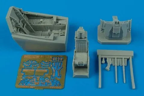 Resinový set kokpitu Aires 7222 pro model F-117A Nighthawk 1/72 Hasegawa