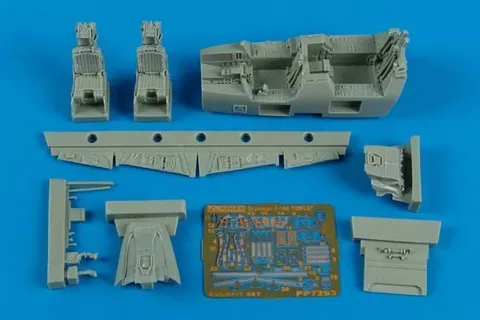 Kokpitová sada Aires 7293 v měřítku 1/72 pro model F-14A Tomcat od Fujimi