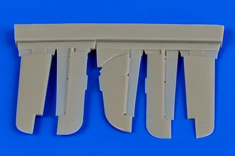 Resinová sada Aires 7341 Fw 190A ovládací plochy v měřítku 1/72 pro stavebnici Eduard