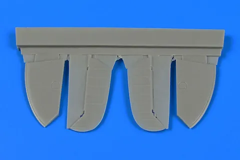 Sada Aires 7349 – ovládací plochy pro Spitfire Mk.IX v měřítku 1/72 ke stavebnicím Eduard