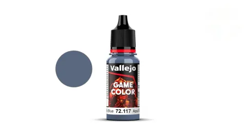 Lahvička akrylové barvy Vallejo Game Color 72117 elfí modrá (Elfic Blue) 18 ml