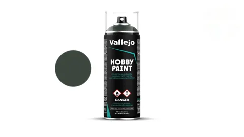Sprej Vallejo Aerosol 28026 Fantasy Color Primer tmavě zelený 400 ml