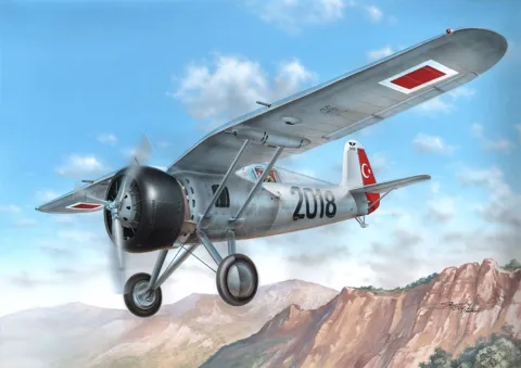 Krabice stavebnice Special Hobby PZL.24A/C Turkish AF v měřítku 1/72