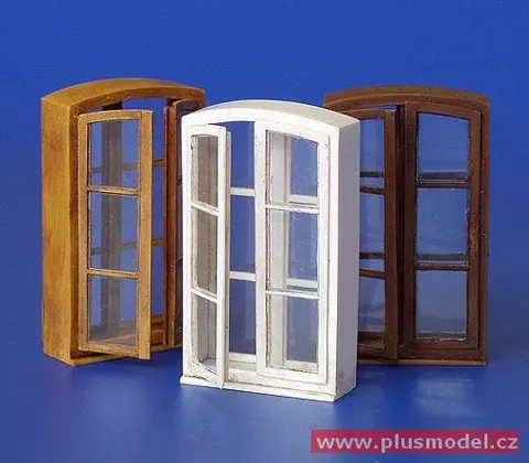 Resinová sada Plus Model 185 okna Set III v měřítku 1/35 pro diorámata