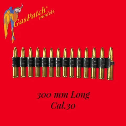 Ohebný nábojový pás ráže .30 GasPatch Models 19-24152 v měřítku 1/24