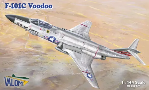 Plastiková stavebnice Valom 14442 F-101C Voodoo v měřítku 1/144