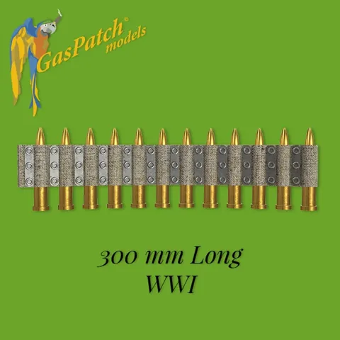 Ohebný nábojový pás GasPatch Models 18-35151 v měřítku 1/35, délka 300 mm