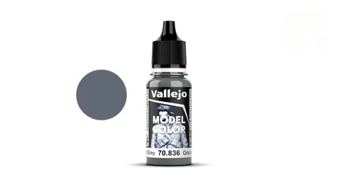 Lahvička akrylové barvy Vallejo Model Color 70836 londýnská šedá matná 18 ml