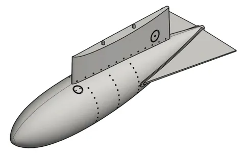 Resinové přídavné nádrže Pilot Replicas 48R017 pro SAAB 29 Tunnan v měřítku 1/48