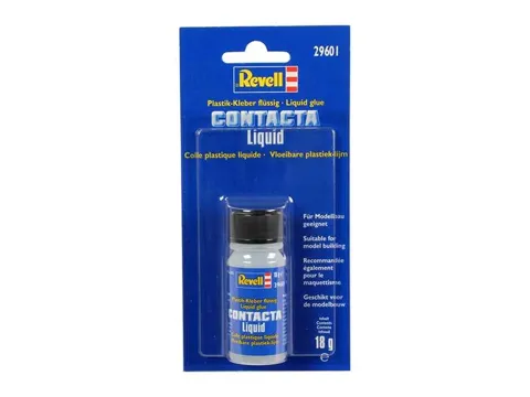 Balení tekutého lepidla Revell 5264 Contacta Liquid Extra Thin 18 g v blistru