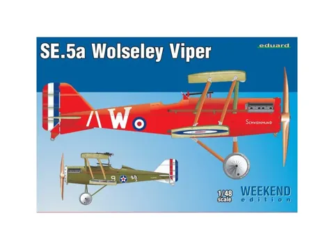 Krabice stavebnice Eduard Weekend Edition 8454 SE.5a Wolseley Viper v měřítku 1/48