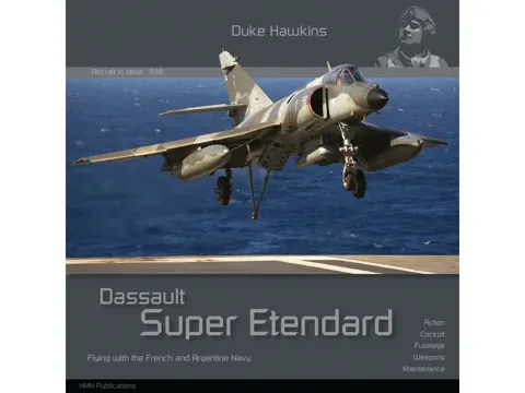 Obálka knihy Duke Hawkins DH038 Dassault Super Etendard od HMH Publications