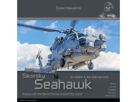 Obálka knihy Duke Hawkins DH041 Sikorsky Seahawk SH-60B/F & MH-60R/MH-60S od HMH Publications