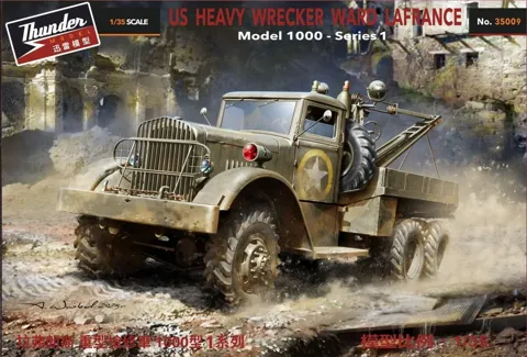 Stavebnice Thunder Model TM35009 Ward LaFrance Model 1000 Series 1 v měřítku 1/35