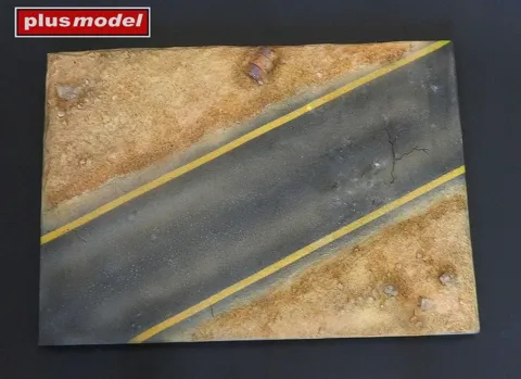 Diorámová základna Plus Model 622 cesta v poušti 1/35 z lehčeného resinu