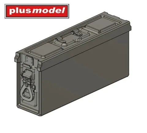 Sada muničních beden Plus Model DP3082 v měřítku 1/35 pro německé náboje 7,92 mm, 10 kusů