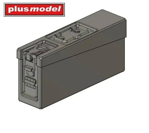 Plus Model DP3081 německé muniční bedny 7,92 mm v měřítku 1/35, sada 10 kusů