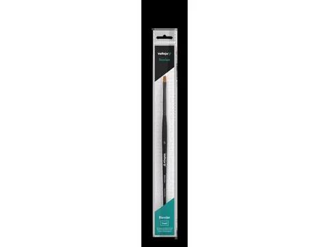 Plochý šikmý syntetický štětec Vallejo Brush B05001 Blender ve velikosti Small