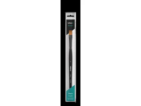 Plochý syntetický štětec Vallejo Brush B04008 Effects velikost 8