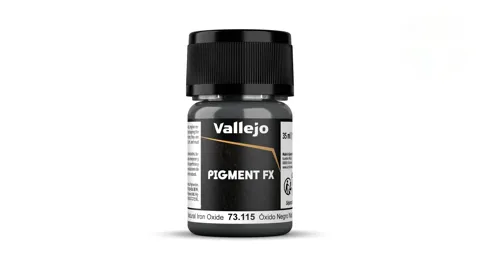 Dóza práškového pigmentu Vallejo Pigment FX 73115 přírodní oxid železa 35 ml