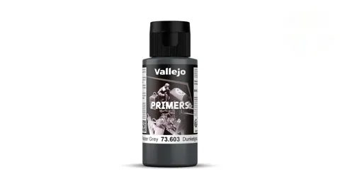 Lahvička základové barvy Vallejo Surface Primer 73603 německá tanková šedá RAL 7021, 60 ml