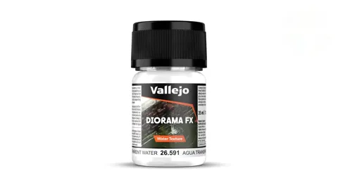 Kelímek Vallejo Diorama FX 26591 Transparent Water, průhledný gel na vodní hladinu, 35 ml