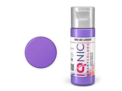Lahvička akrylové barvy Vallejo IONIC 0081 levandulová Lavender 20 ml