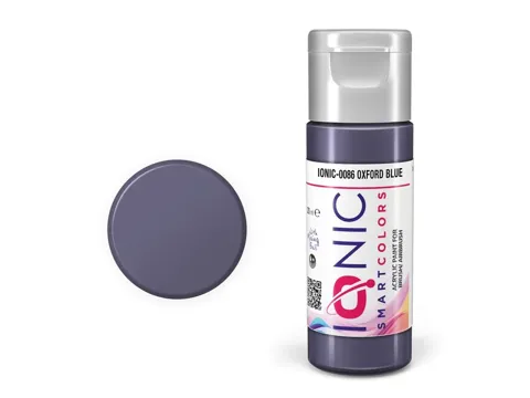 Lahvička akrylové barvy IONIC Smart Acrylic Color oxfordská modrá 20 ml s kapátkem