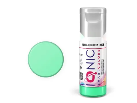 Lahvička akrylové barvy IONIC Smart Acrylic Color oxidová zelená (Green Oxide) 20 ml