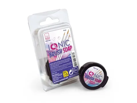 Plechovka mýdla na štětce AMMO Mig Ionic Brush Soap IONIC-0705, 20 ml