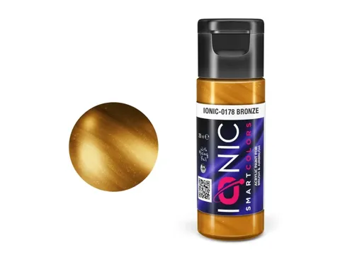 Lahvička akrylové barvy Vallejo IONIC 0178 bronzová (Bronze) 20 ml