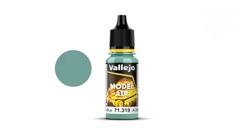 Lahvička akrylové barvy Vallejo Model Air 71319 A28M šedomodrá, 18 ml