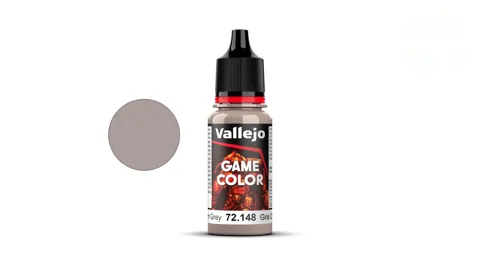 Lahvička akrylové barvy Vallejo Game Color 72148 teplá šedá Warm Grey 18 ml