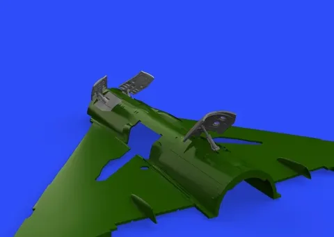 Doplňková sada Eduard Brassin 672193 aerodynamické brzdy MiG-21MF v měřítku 1/72