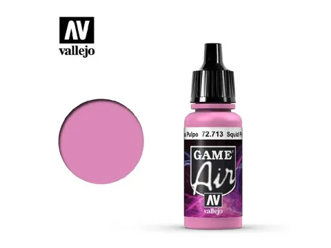 Lahvička akrylové barvy Vallejo Game Air 72713 Squid Pink 17 ml pro airbrush