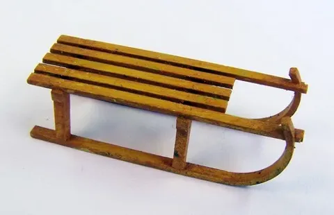 Doplněk do diorámatu Plus Model Easy Line EL062 sáňky v měřítku 1/35