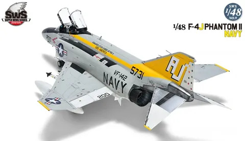 Krabice stavebnice Zoukei-Mura SWS48-09 F-4J Phantom II Navy v měřítku 1/48