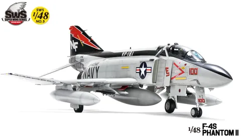 Stavebnice Zoukei-Mura SWS4805 F-4S Phantom II v měřítku 1/48