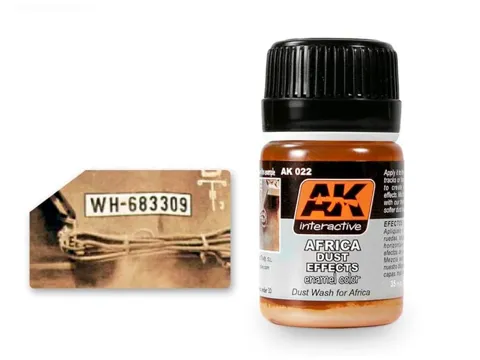 Lahvička emailového efektu AK Interactive AK022 Africa Dust Effects 35 ml