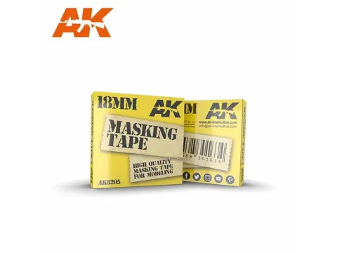 Role maskovací pásky AK Interactive AK8205 Masking Tape o šířce 18 mm