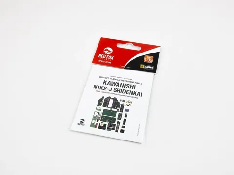 Sada 3D přístrojových panelů Red Fox Studio RFSQS-32145 pro N1K2-J Shidenkai 1/32