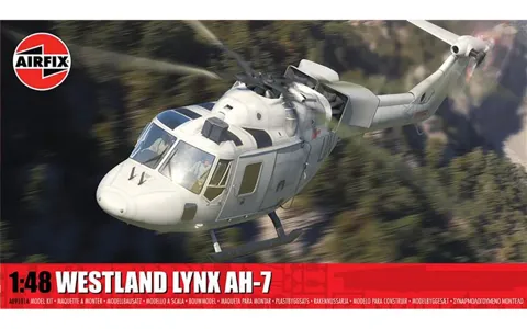 Krabice stavebnice Airfix A09101A Westland Lynx AH-7 v měřítku 1/48