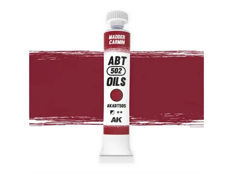 Tuba olejové barvy AK Interactive Oil Paints ABT505 mořenový karmín 20 ml